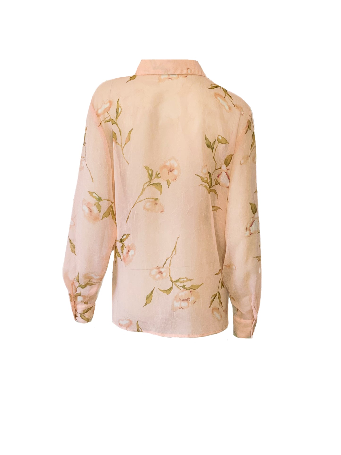 90’s Sheer Floral Blouse