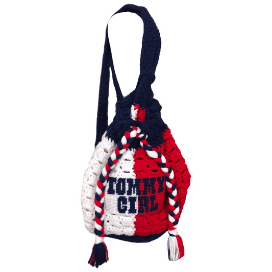 Tommy Girl Crochet Backpack